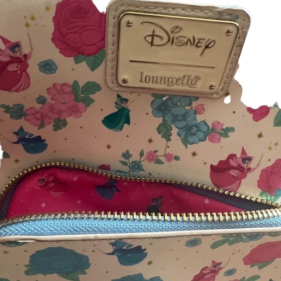 Loungefly Disney Sleeping Beauty Floral Fairy Godmothers AOP Backpack‎ main image 7